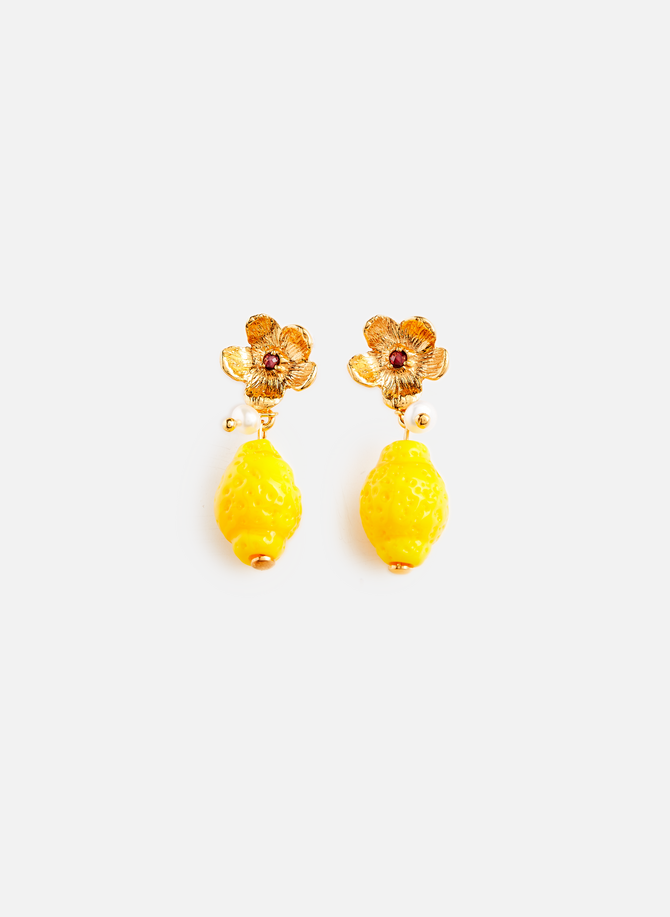 Lemon earrings 10 DECOART