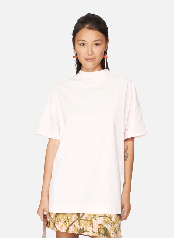 Cotton Logo T-shirt Pink by 1017 ALYX 9SM 1017 ALYX 9SM Cotton Logo T-shirt Pink