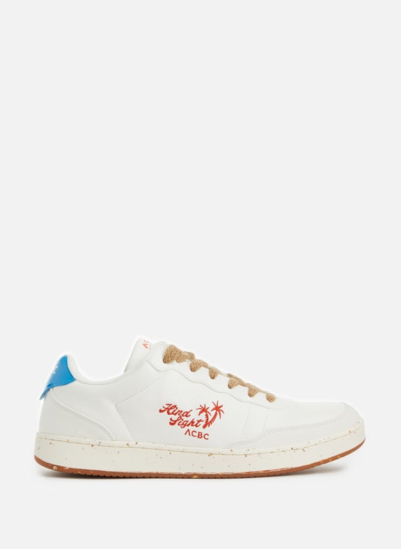 Sneakers with embroidery White by ACBC ACBC Sneakers with embroidery White