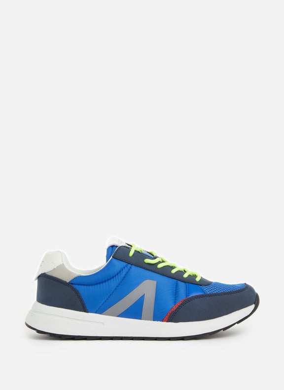 Three-material sneakers Blue by ACBC ACBC Three-material sneakers Blue