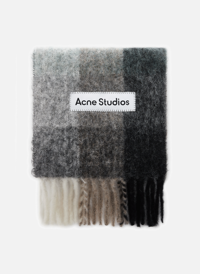Large check scarf ACNE STUDIOS