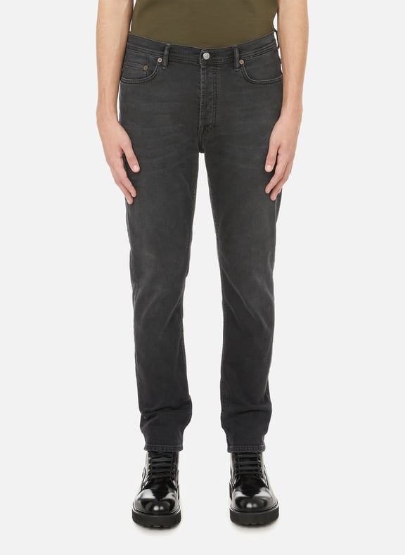 Slim tapered jeans Black by ACNE STUDIOS ACNE STUDIOS Slim tapered jeans Black