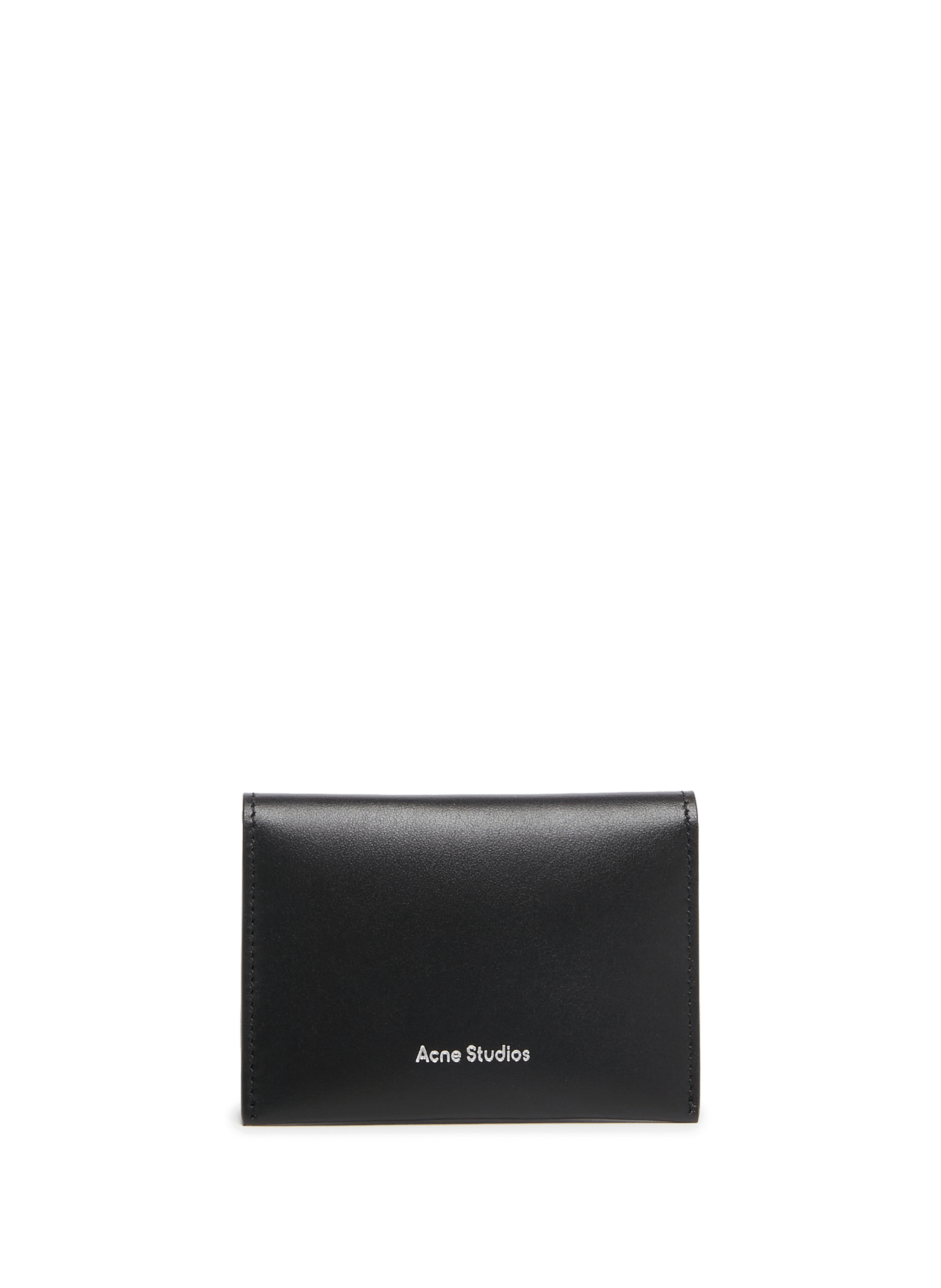 acne studios flap card holder