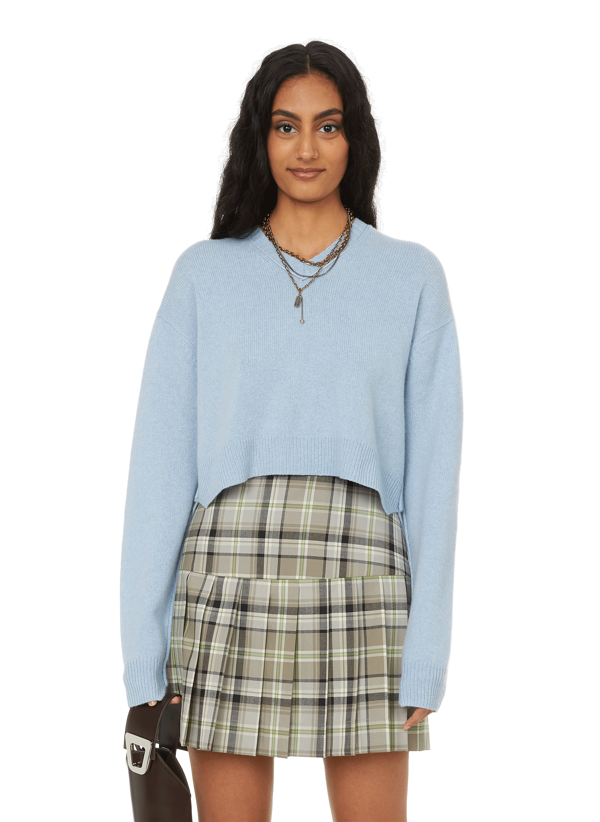 acne studios v neck sweater