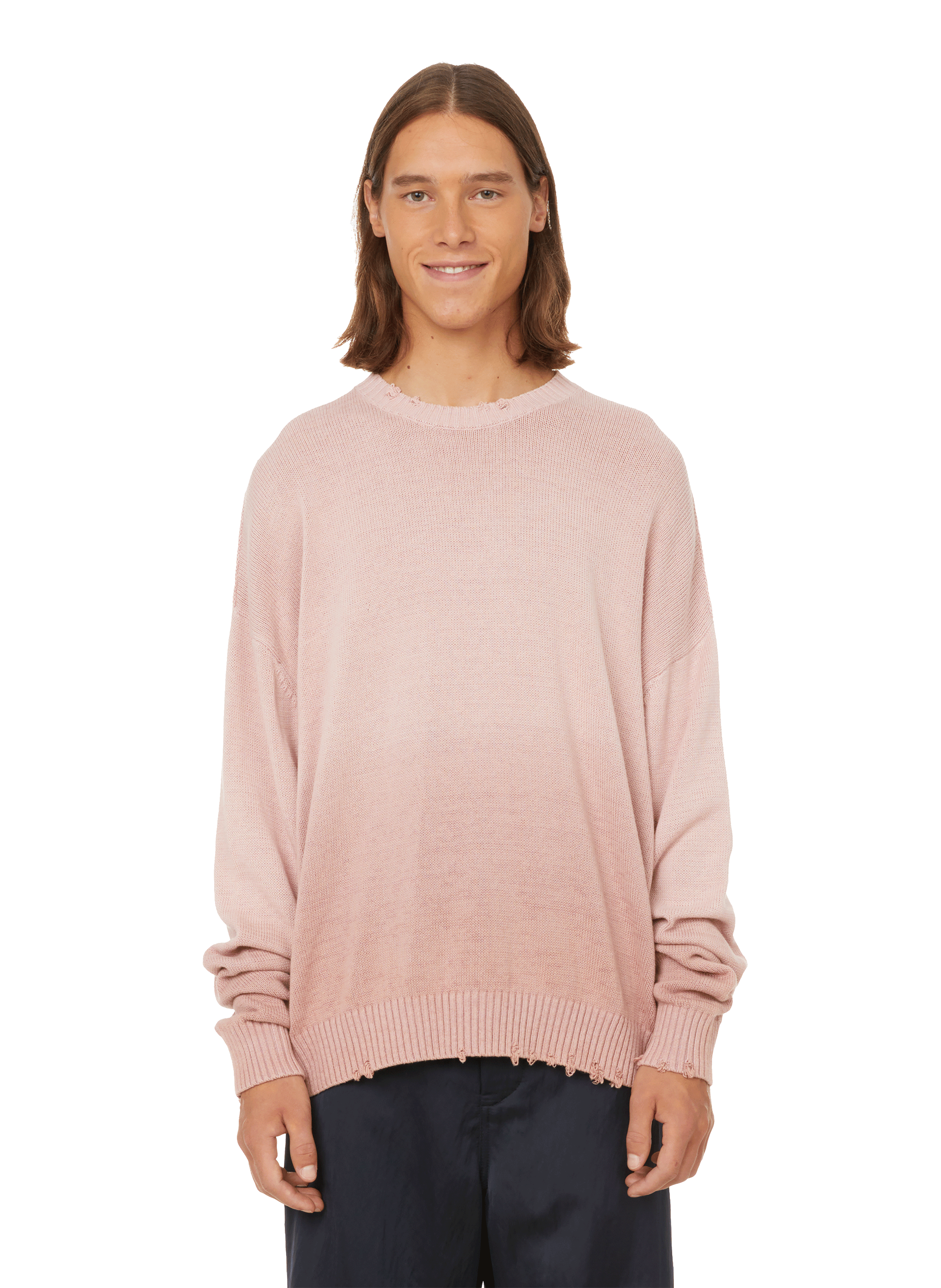 Acne studios pink sweater best sale