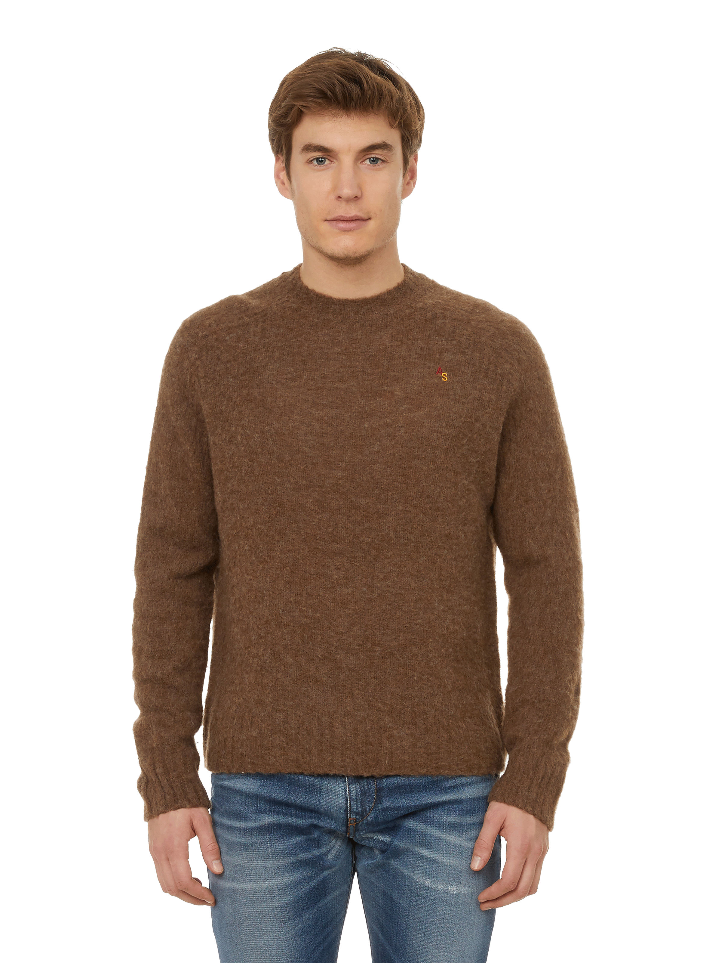 tan wool sweater