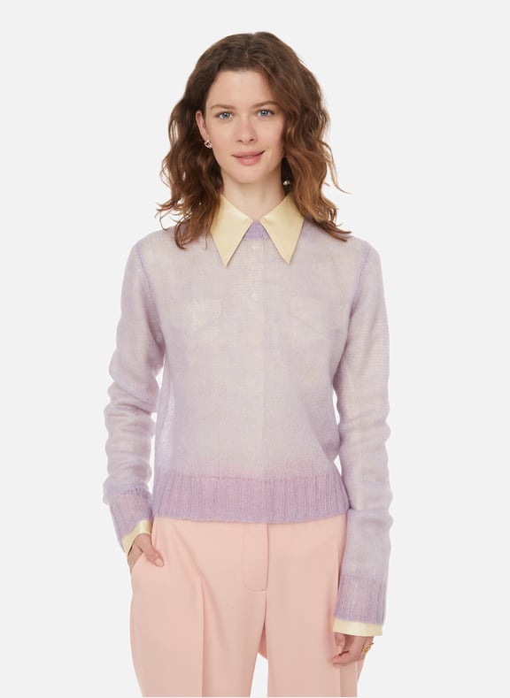 Mohair and wool-blend jumper Purple by ACNE STUDIOS ACNE STUDIOS Mohair and wool-blend jumper Purple