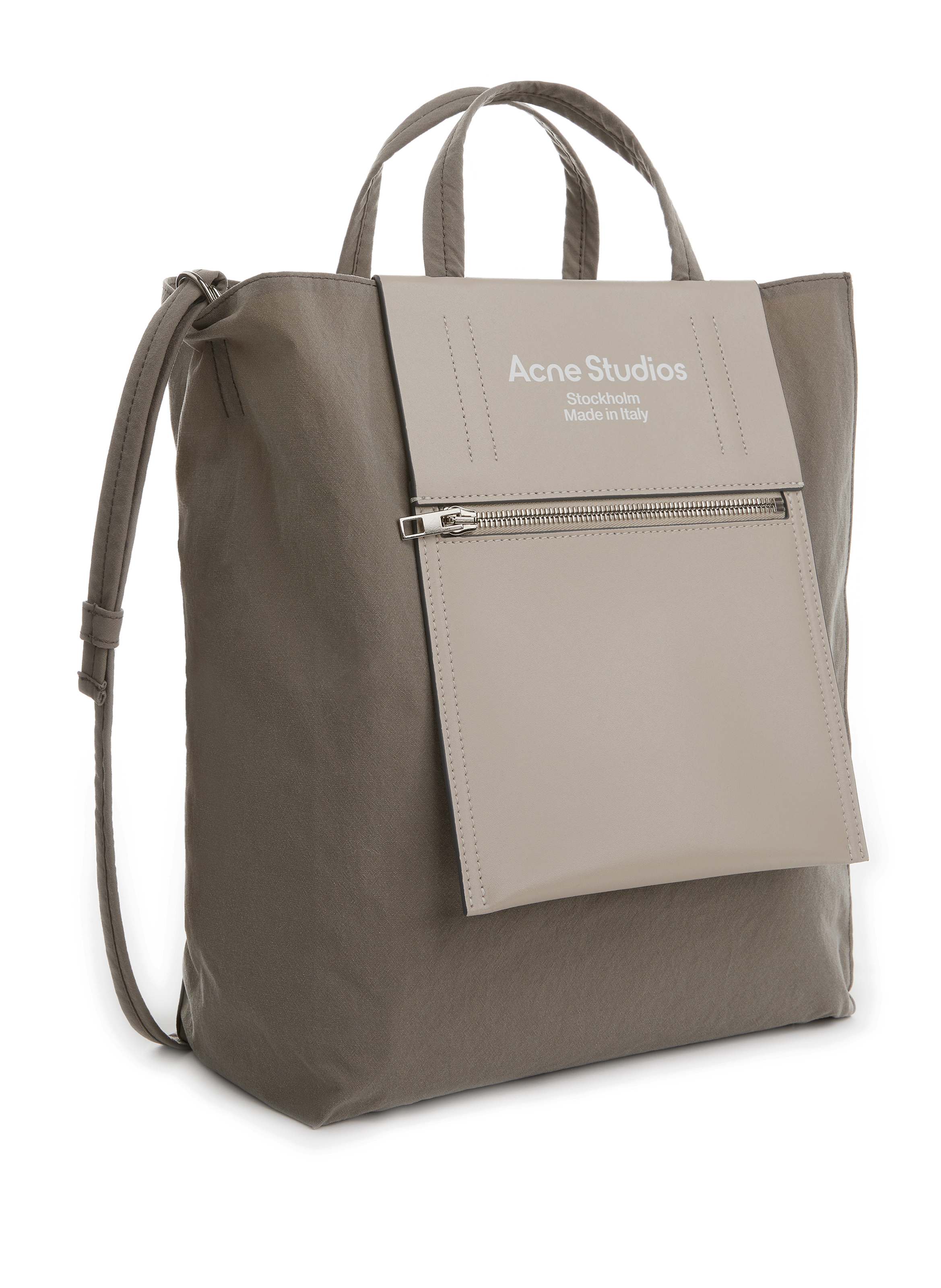 acne studios baker out medium tote