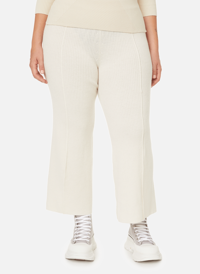 Nancy wool and cashmere cropped trousers AERON