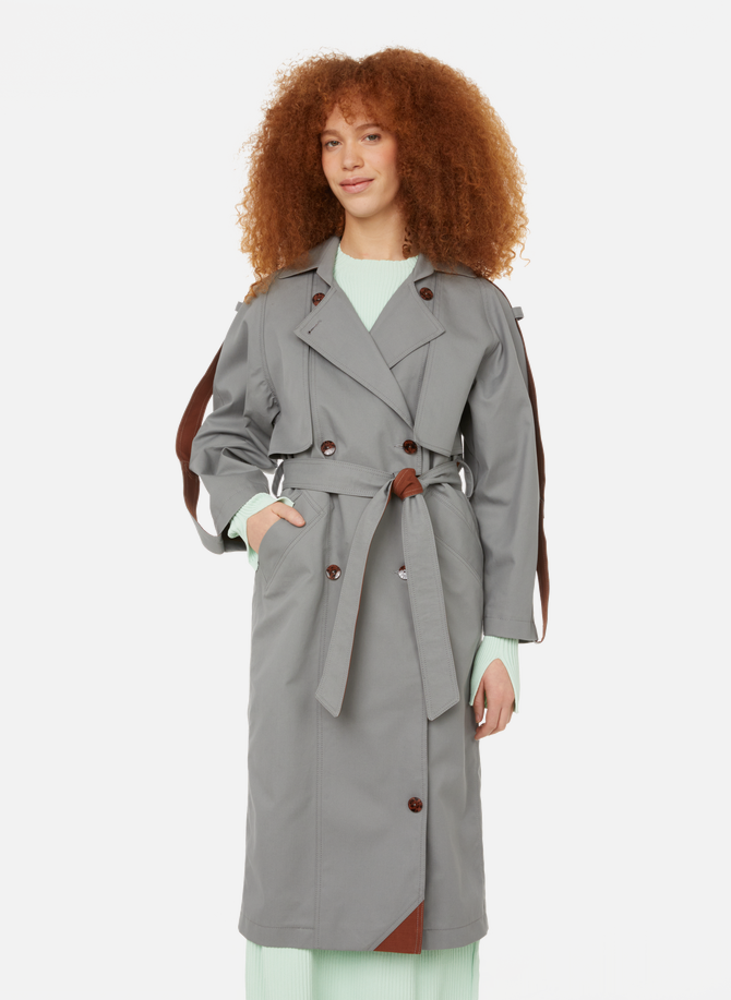 Lily cotton trench coat with belt AERON