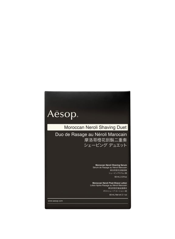 Moroccan Neroli Shaving Duet by AESOP AESOP Moroccan Neroli Shaving Duet