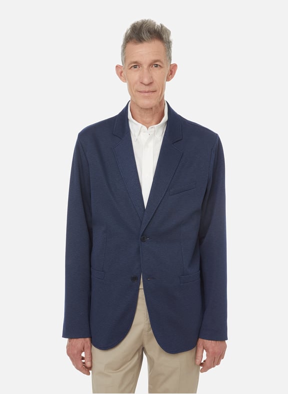 Patterned jacket Blue by AGNÈS B AGNÈS B Patterned jacket Blue