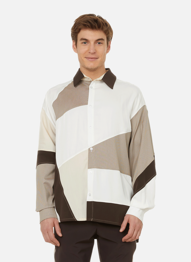 Calypso cotton-blend shirt AHLUWALIA