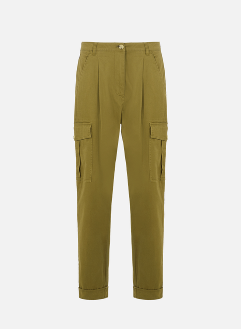 Pantalon Baladow en coton KhakiAIGLE 