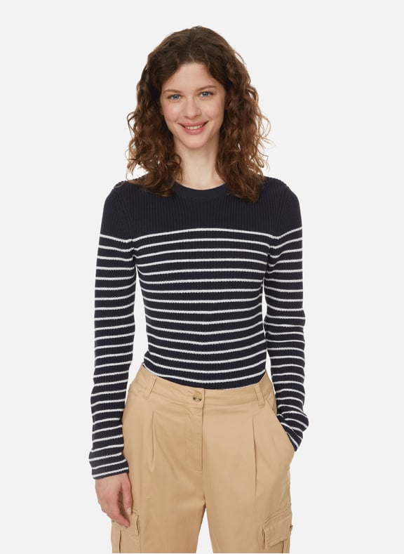 Organic cotton sailor jumper Multicolour by AIGLE AIGLE Organic cotton sailor jumper Multicolour