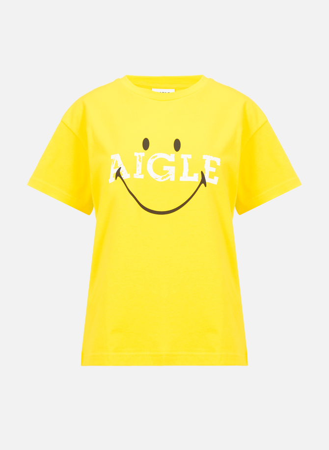 Aigle x Smiley cotton T-shirt AIGLE