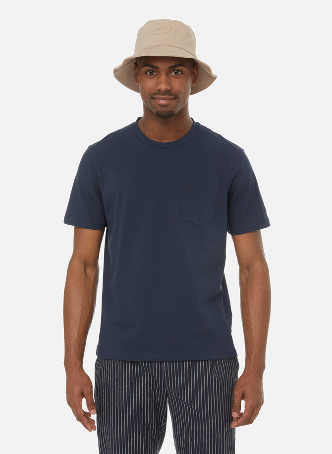 Organic cotton round-neck T-shirt AIGLE