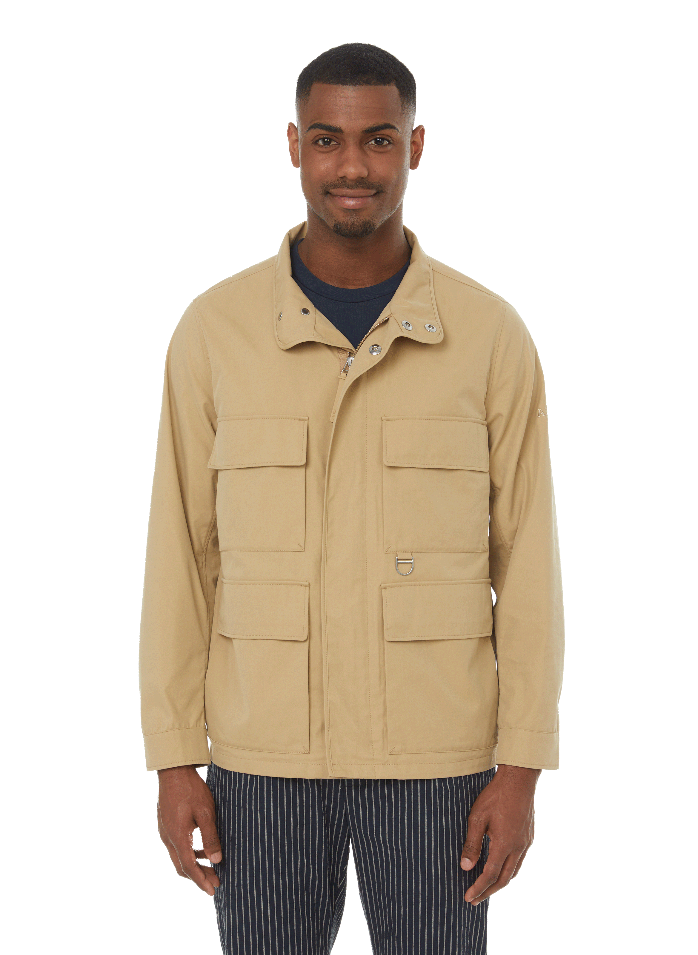 COTTON-BLEND SAFARI JACKET - AIGLE for 