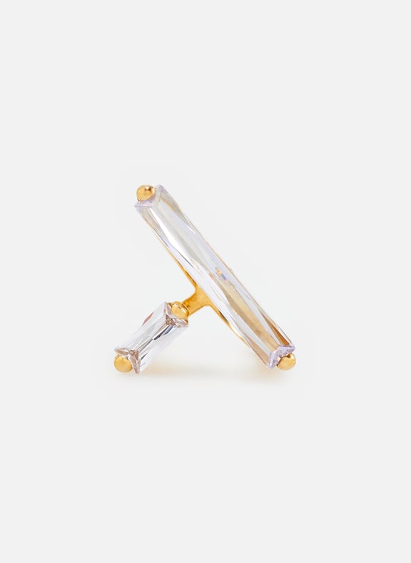 Fantasy gold-plated silver ring Golden by ALAN CROCETTI ALAN CROCETTI Fantasy gold-plated silver ring Golden