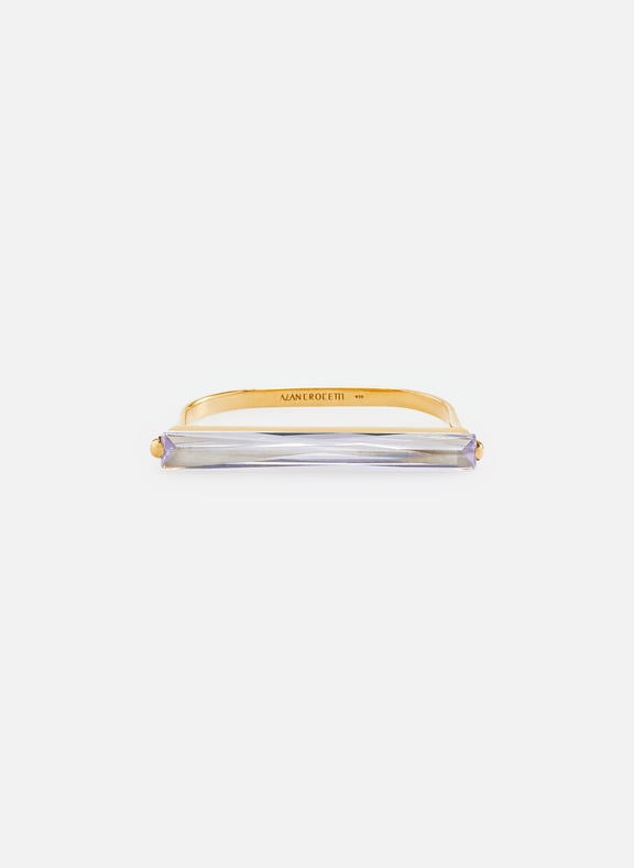 Fantasy gold-plated silver ring Golden by ALAN CROCETTI ALAN CROCETTI Fantasy gold-plated silver ring Golden
