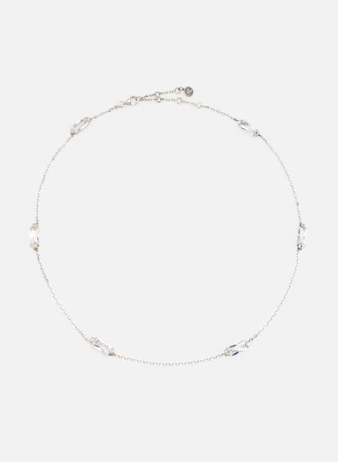 Clear Crystalized necklace ALAN CROCETTI