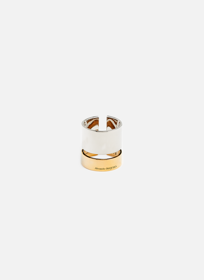 Two-tone ring ALEXANDER MCQUEEN