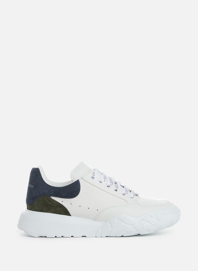 Court suede and leather sneakers ALEXANDER MCQUEEN