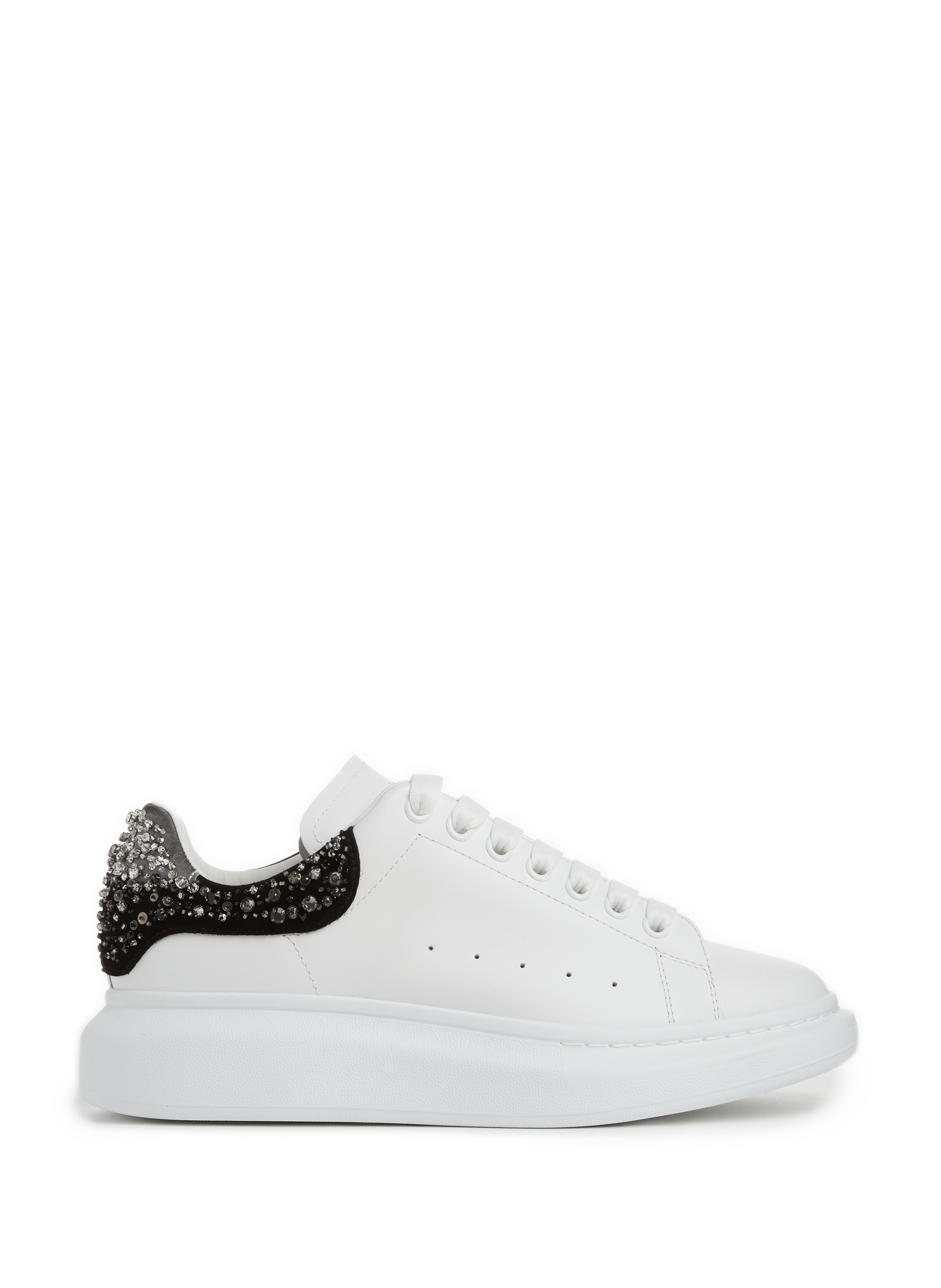 alexander mcqueen sneakers with rhinestones
