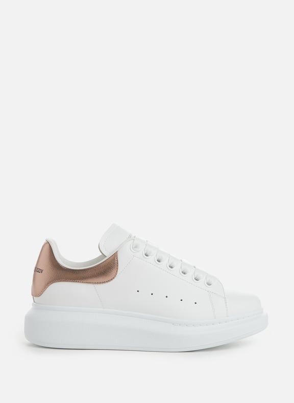 Leather alexander discount mcqueen trainers womens