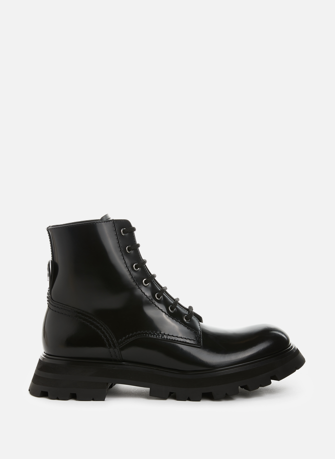Leather ankle boots  ALEXANDER MCQUEEN