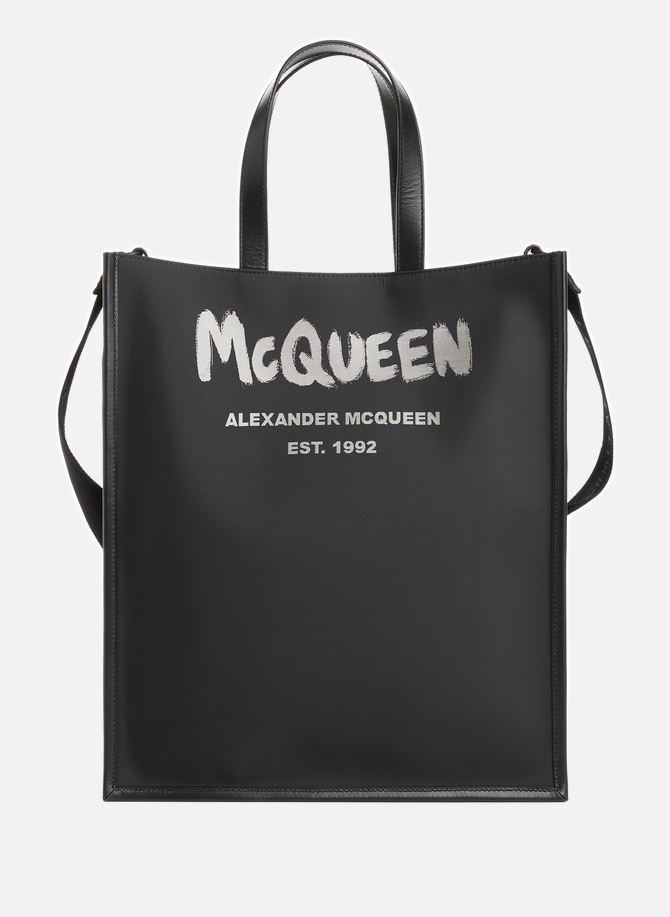 McQueen Graffiti Edge tote bag ALEXANDER MCQUEEN