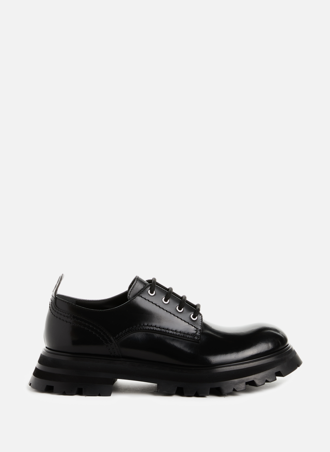 Leather lace-up derby shoes ALEXANDER MCQUEEN