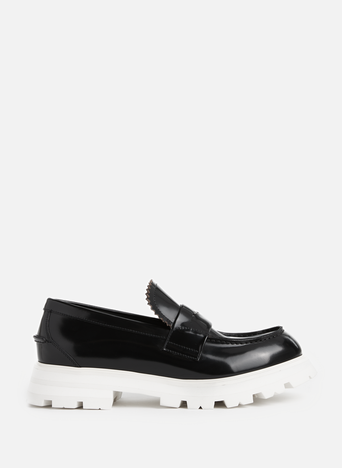 Patent leather loafers ALEXANDER MCQUEEN