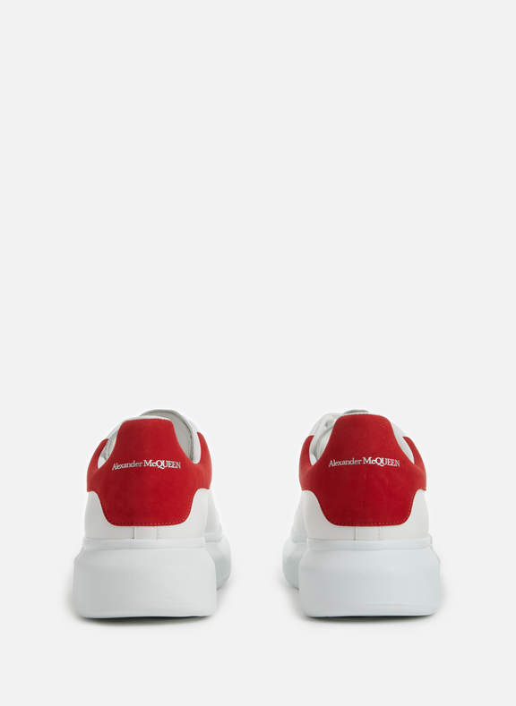 Buy Alexander McQueen Oversized Sneaker 'White Lust Red' - 553680