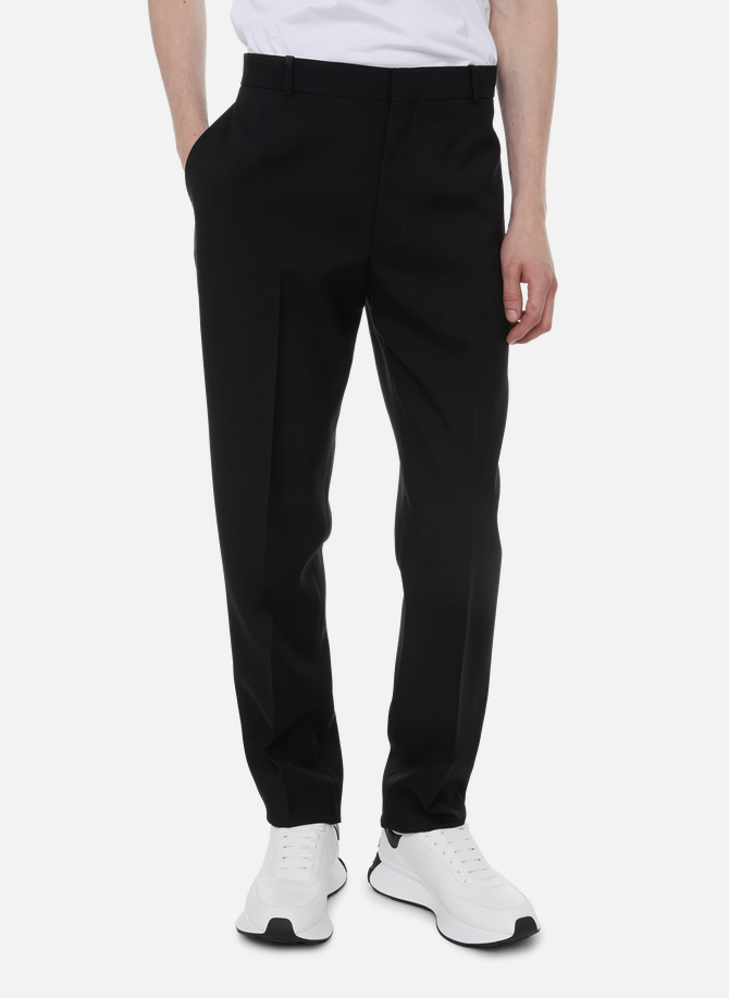 Fitted wool trousers ALEXANDER MCQUEEN