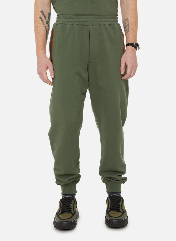 Joggers with embroidered logo ALEXANDER MCQUEEN