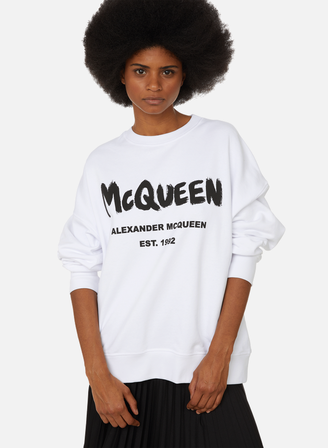Cotton logo sweatshirt ALEXANDER MCQUEEN