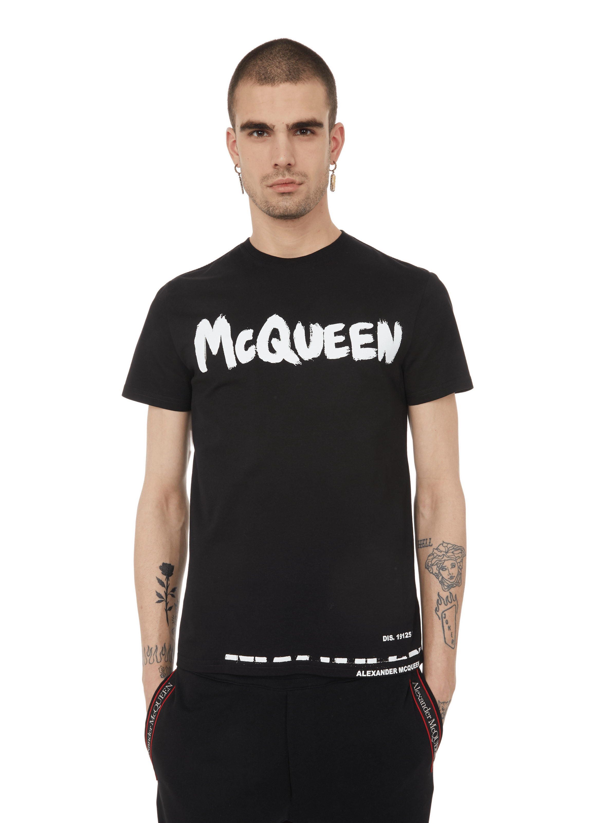 alexander mcqueen black tshirt