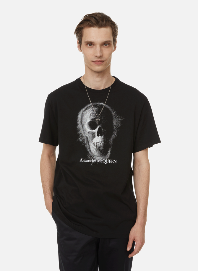 Skull cotton T-shirt ALEXANDER MCQUEEN