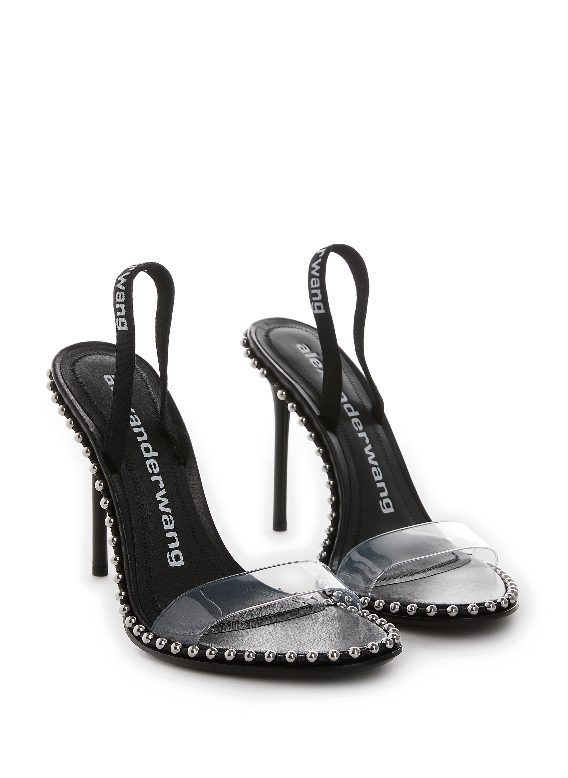 alexanderwang NOVA PVC STRAP SANDAL BLACK - alexanderwang® KR