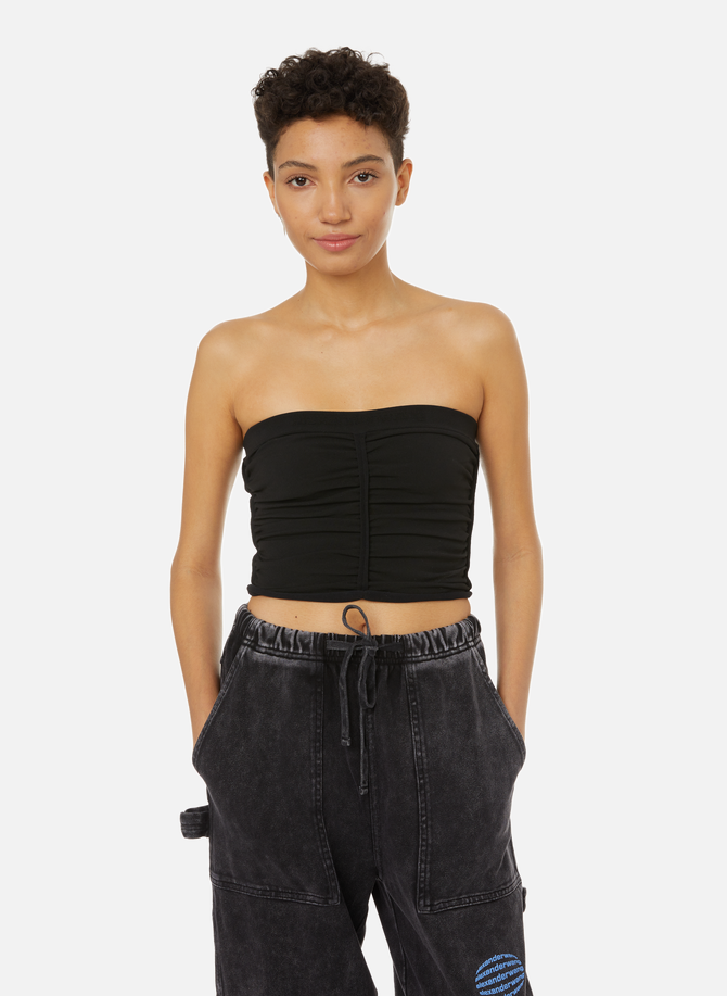 Ruched stretch nylon top ALEXANDER WANG