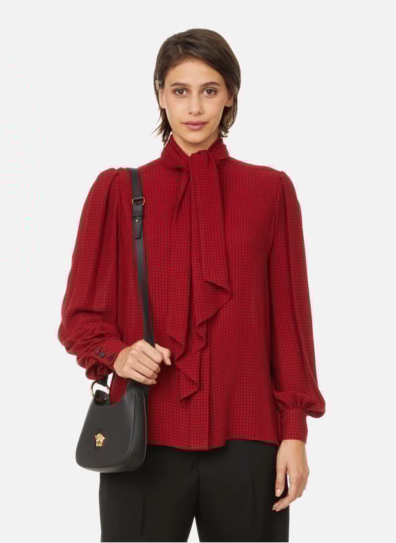 Check blouse Red by ALEXANDRE VAUTHIER ALEXANDRE VAUTHIER Check blouse Red