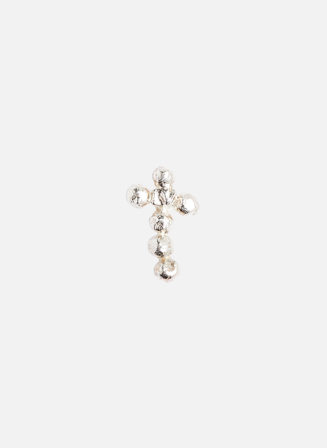 Uncoded Path recycled silver earring ALIGHIERI