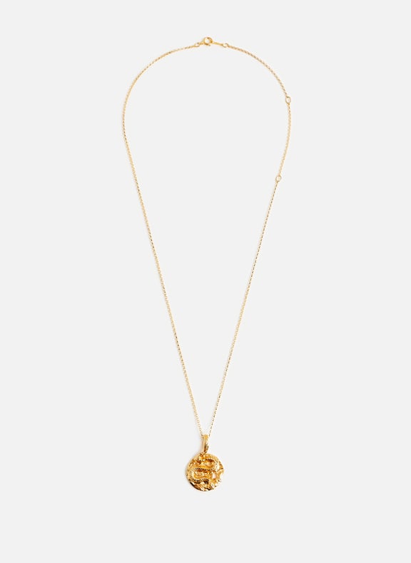 Medusa necklace Golden by ALIGHIERI ALIGHIERI Medusa necklace Golden
