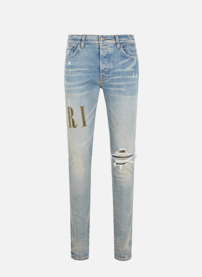 Jeans with military detail AMIRI