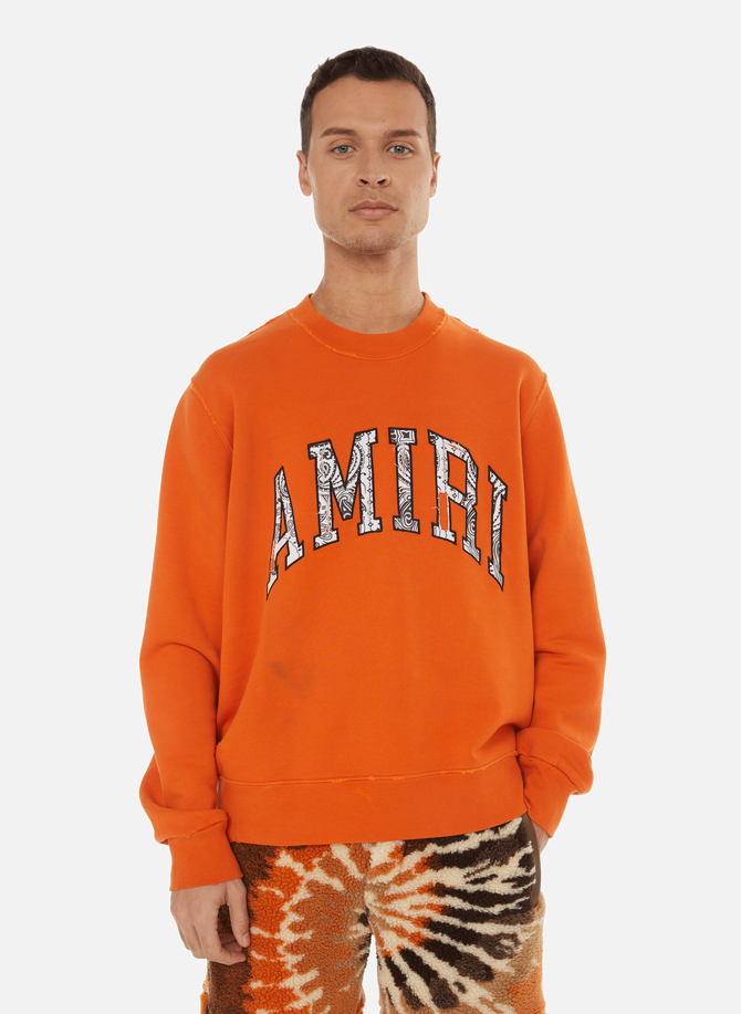 Oversized cotton sweatshirt AMIRI