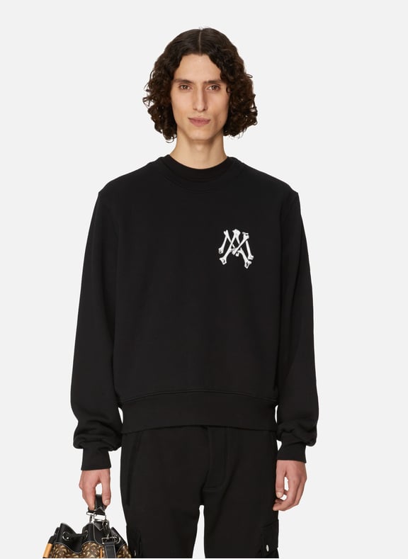 Sweatshirt with logo Black by AMIRI AMIRI Sweatshirt with logo Black