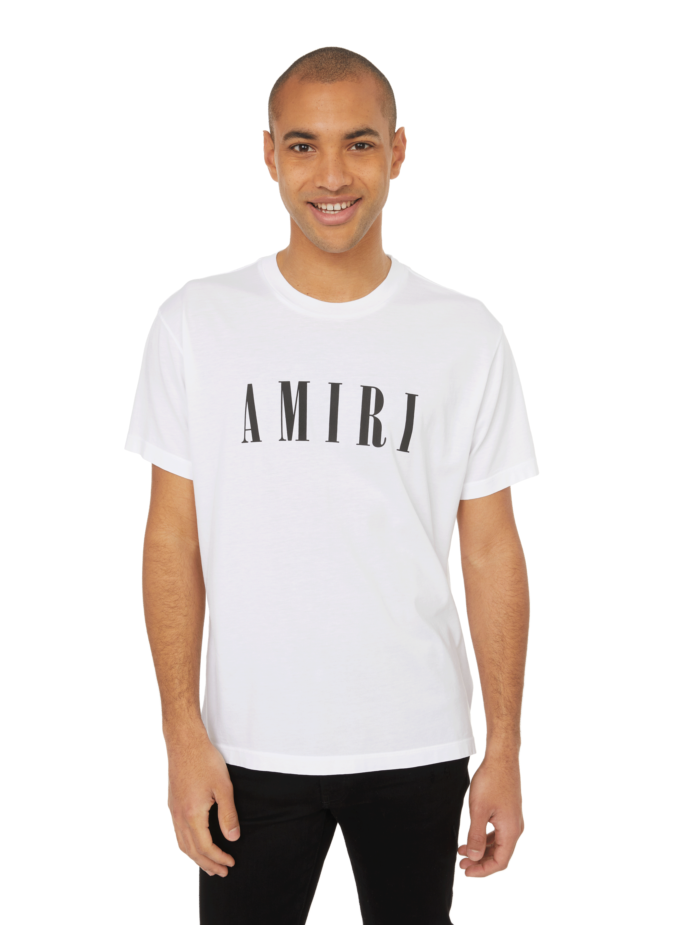 COTTON LOGO T-SHIRT - AMIRI for MEN 