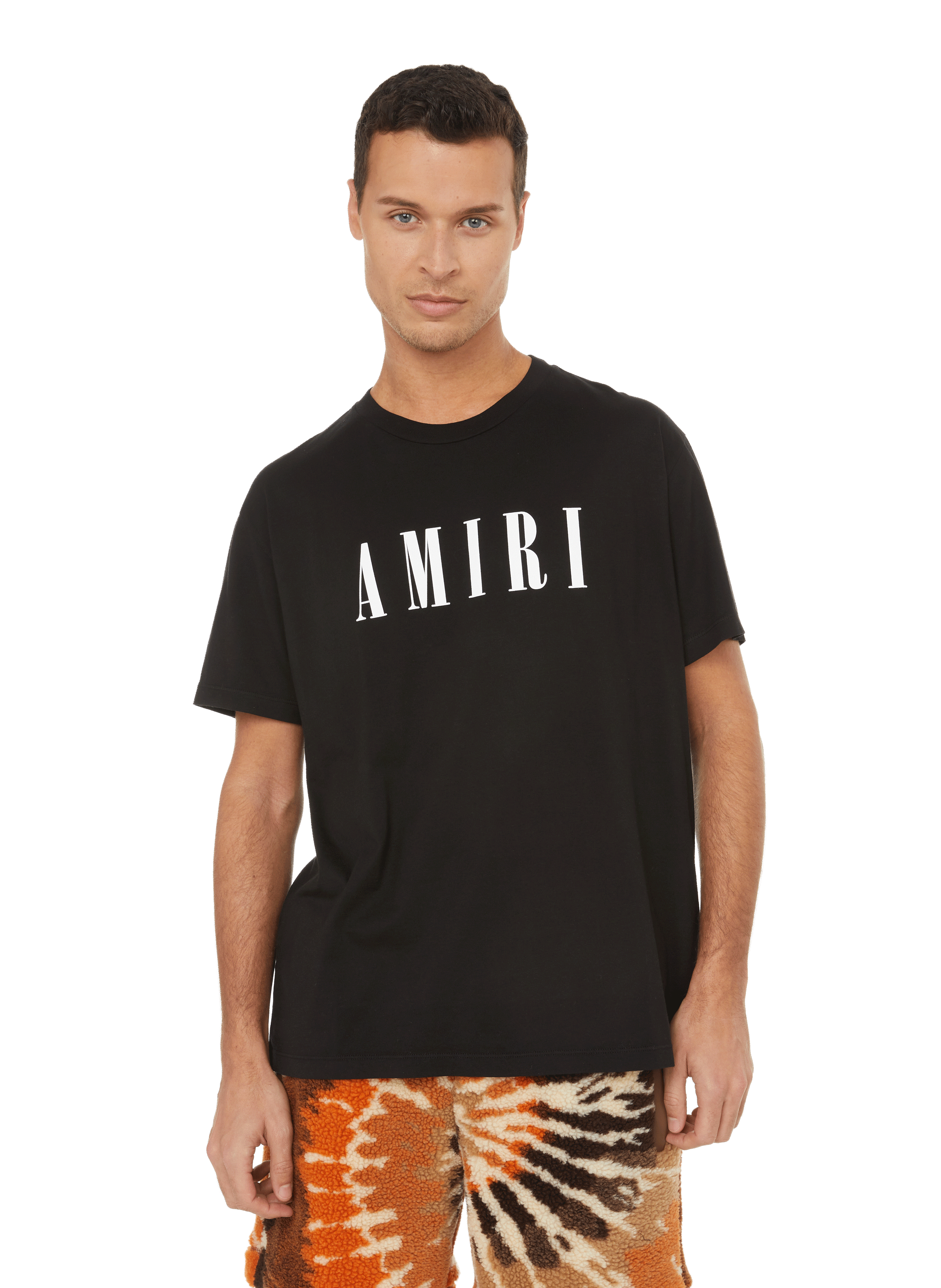 amiri t shirt black and blue