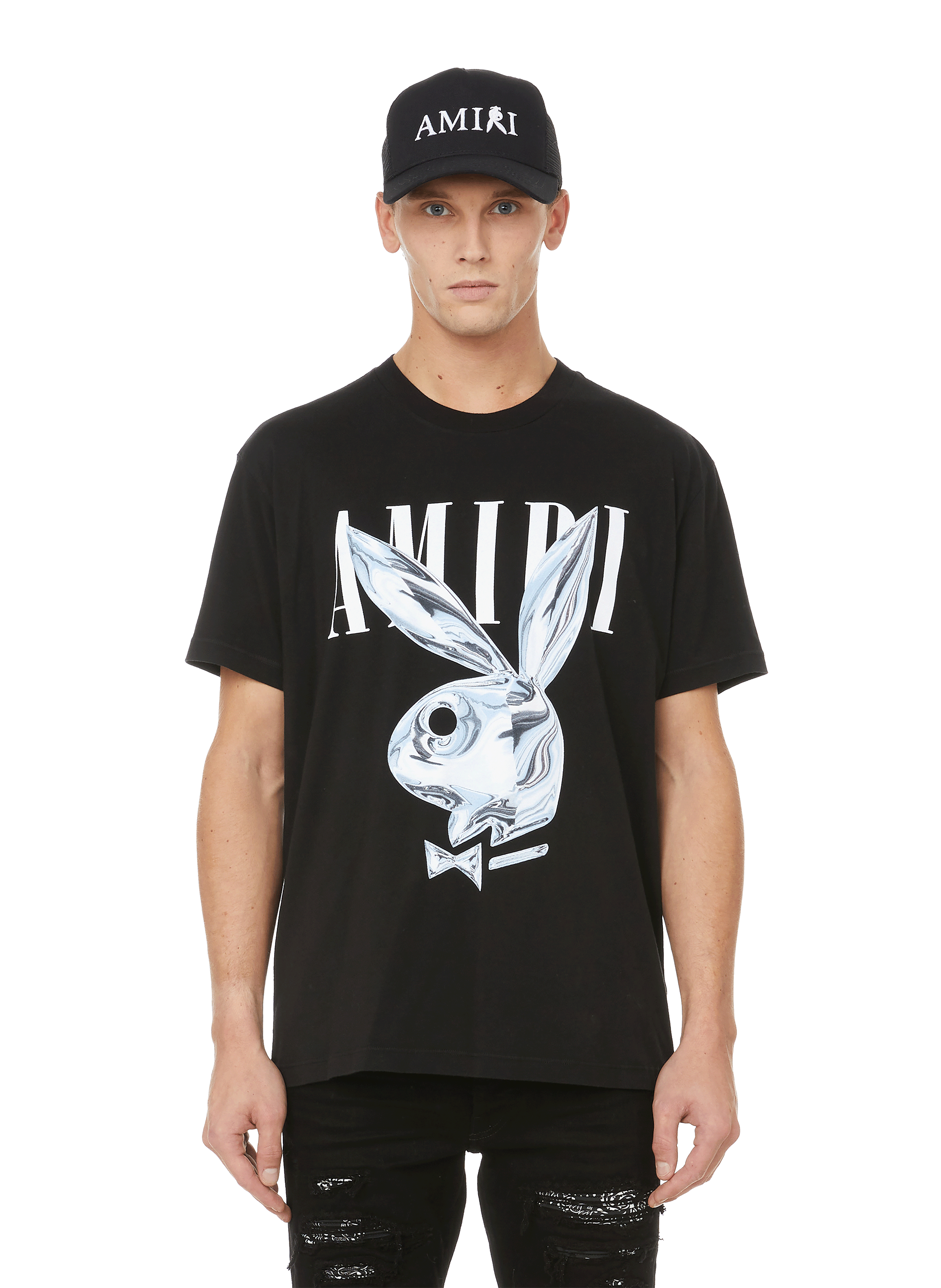 METALLIC BUNNY T-SHIRT - AMIRI for MEN 